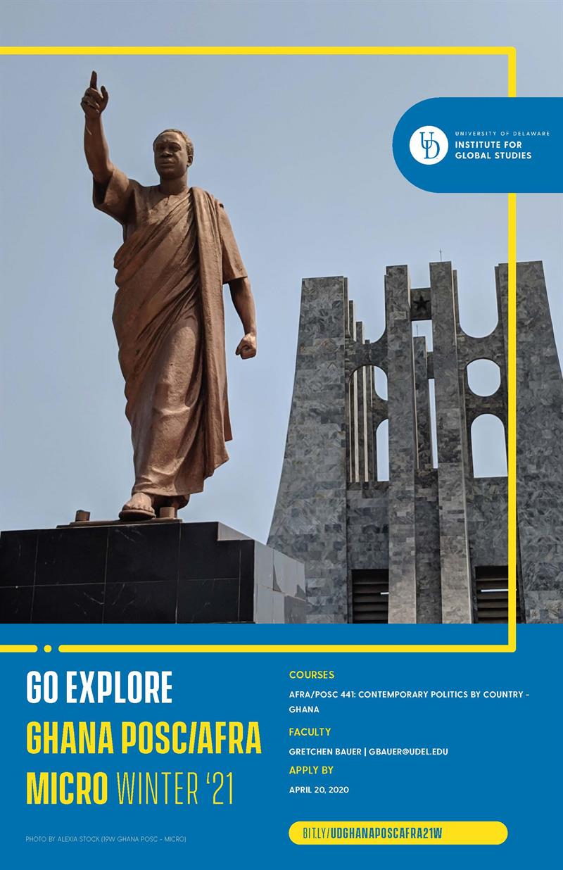 Ghana Study Abroad Flyer